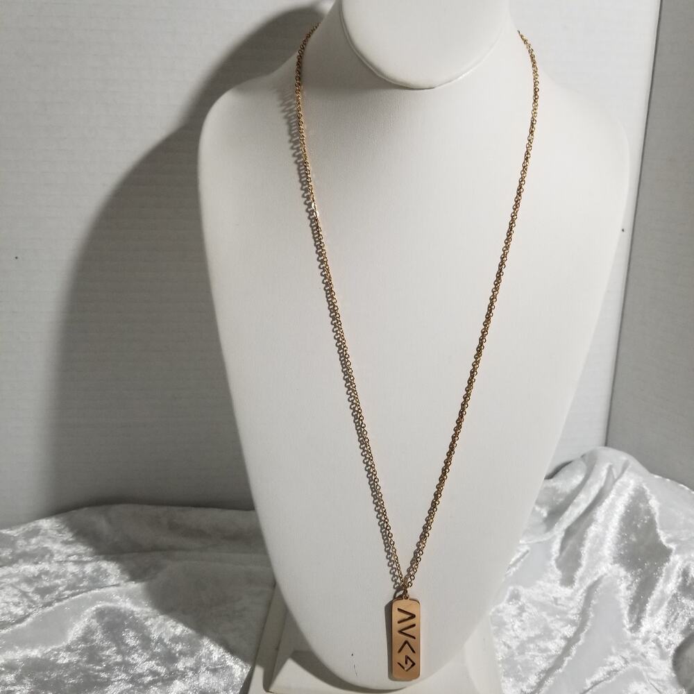 Jaeci 27" chain necklace God is greater 1 1/2" pendant1.1770